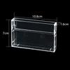 Cassette Tape Transparent Storage Box Audio Magnetic Recording Blank Tape Case Dustproof Box