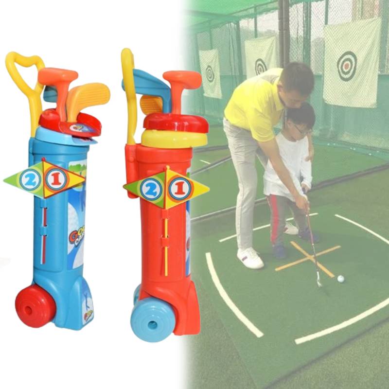 Toy Golf Club Set Mini Family Indoor Outdoor Leisure Sports Gift Development