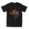 DM Dice Master Guide DnD Merch Shirt for Unisex Women Dungeon Dragon Game Amazing Cotton Printed Tee