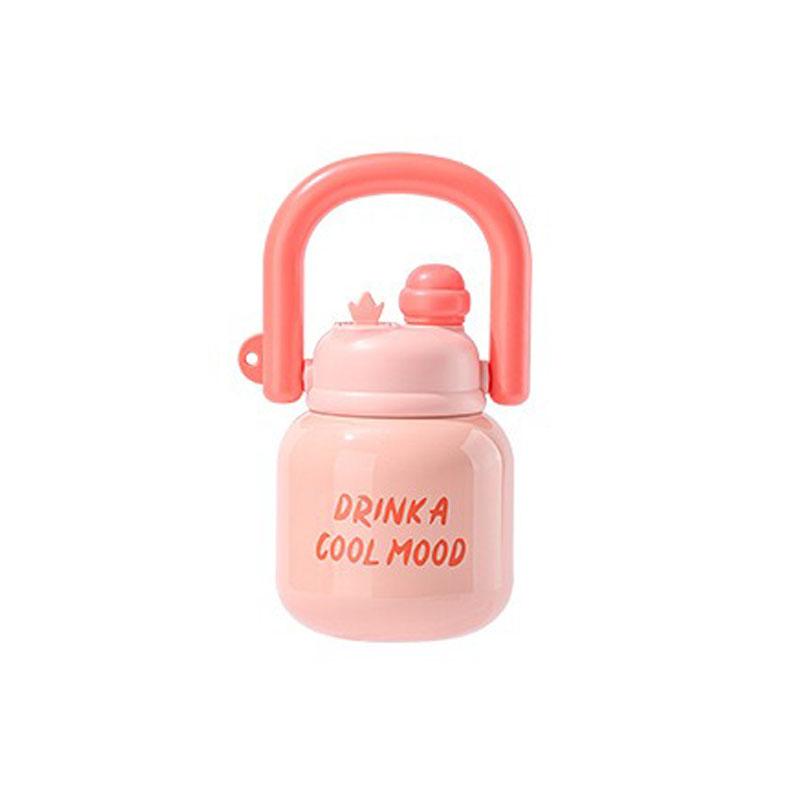 Portable Thermos Cup Stainless Steel Vacuum Flask Cold&Hot Sport Cup with Handle Car Cup Thermal Travel Mug Coffee Insulated Cup