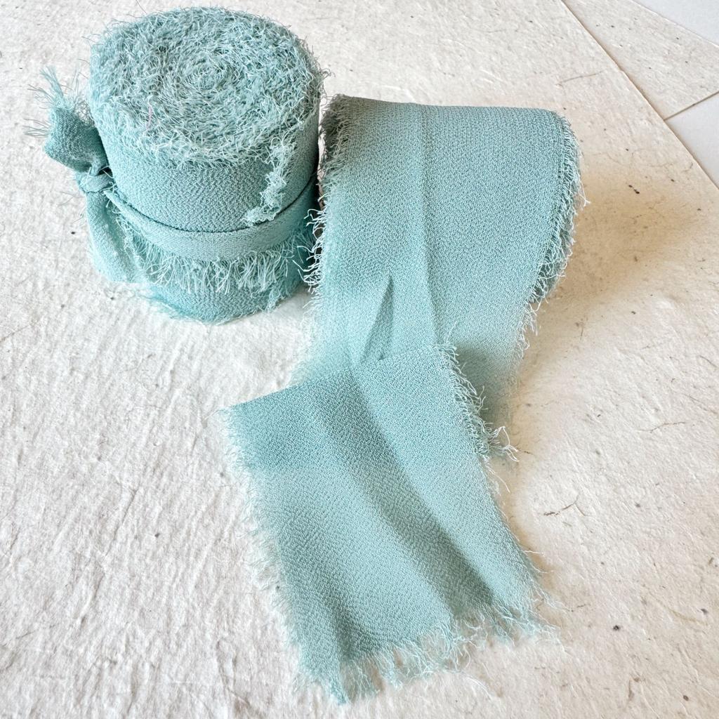 4CMx5M Hand-Torn Frayed Edge Cotton Linen Ribbon For Wedding Invitation Bouquets Wrapping Xmas Valentine'S Day Gifts Decorations