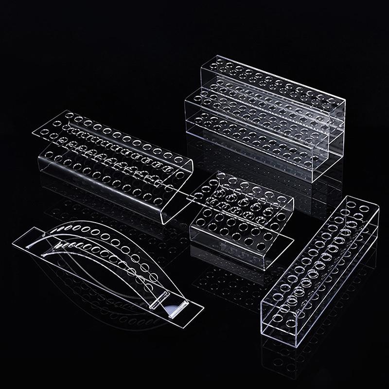 Tweezers Storage Box Multi-Holes Holder Eyelashes Makeup Tools Professional Storage For Eyelash Extensions Tweezers High Quality
