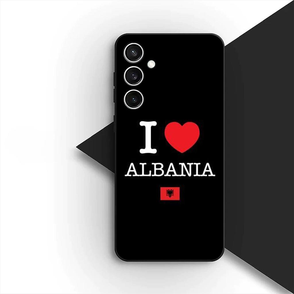 Casing for Xiaomi Redmi Note 13 14 Pro Plus ProPlus 14C 13C Pro+ 5G Phone Cover Protective Case Albania Albanians Flag