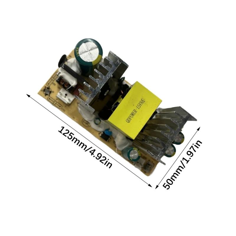 100V 240V Input To DC15V 8A Convert Module Delivering 120W Power with Safety Features Ideal for Auditory Systems