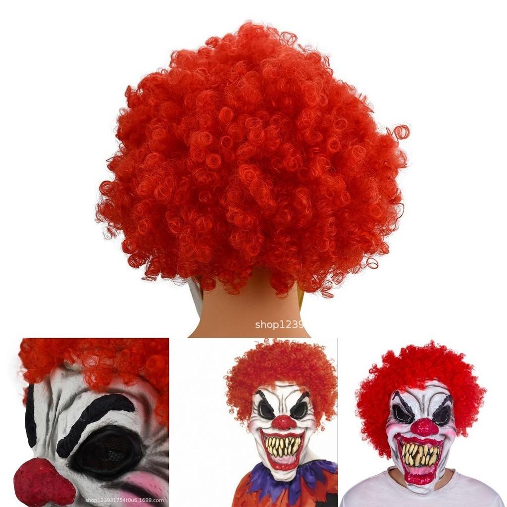 Horror Clown Latex Mask Halloween Christmas Party Role Play Props Scary Costume