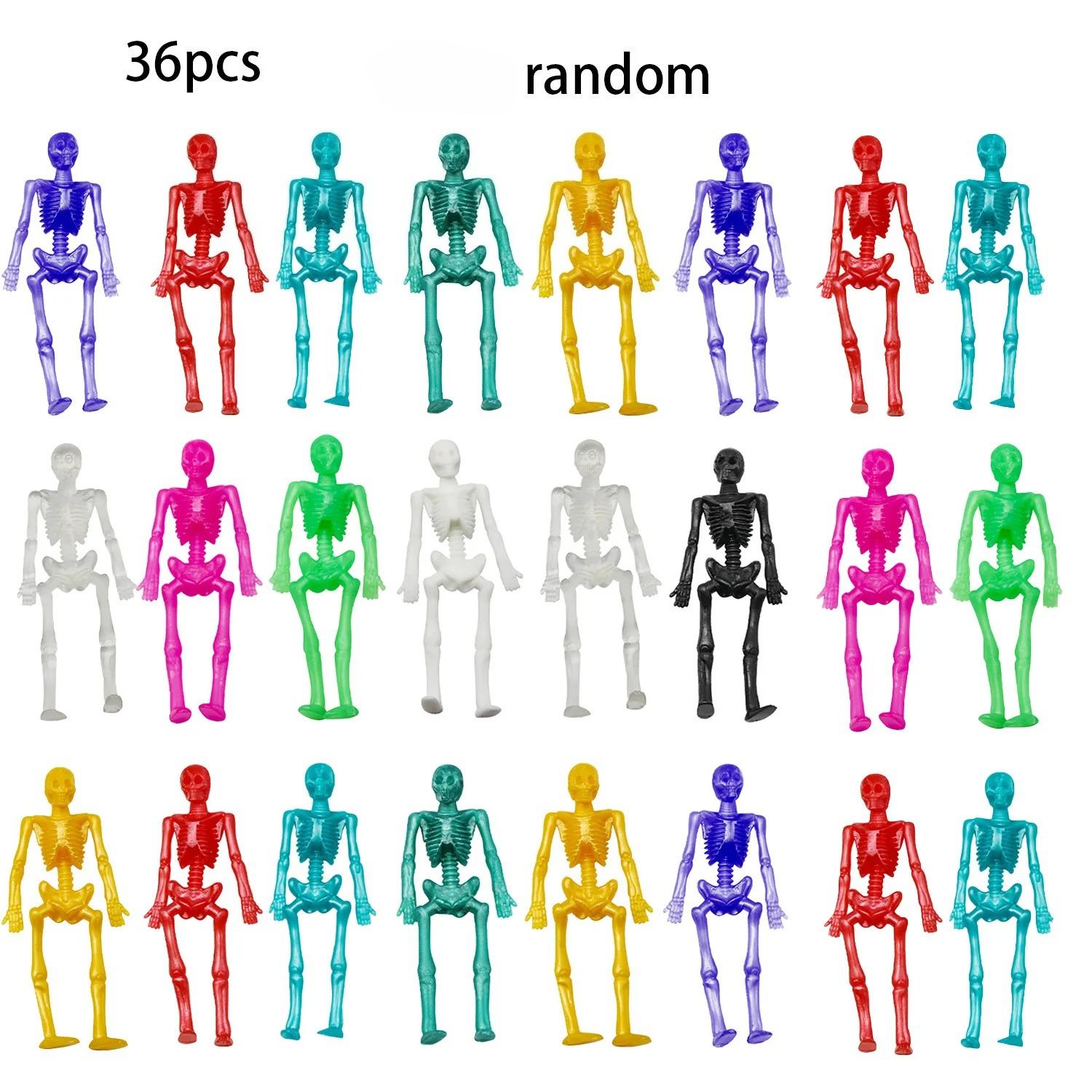 Tpr Zacht Rubber Stretch Skelet Halloween Trick Speelgoed Other