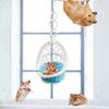 Swing Bird Cage Hammock Hamster Garden Decoration Parrot Basket Cradle Weaving Bird Nest Hammock