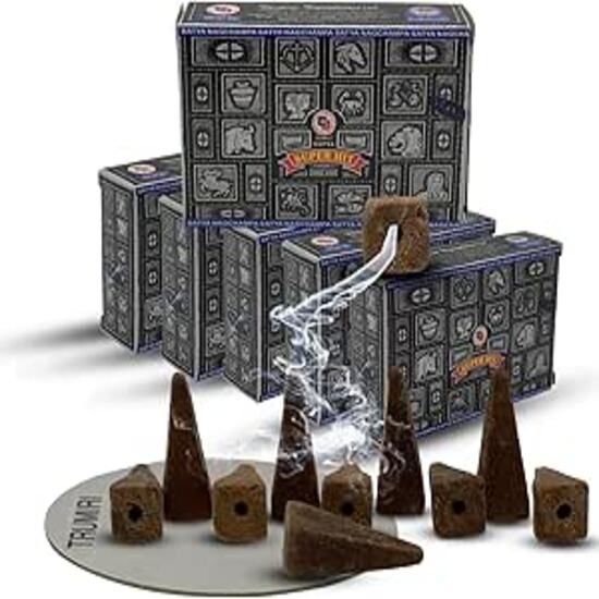 

Благовония Satya Nag Champa Super Hit Cones, 6 упаковок