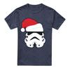 Star Wars Unisex Adult Stormtrooper Santa Hat Christmas T-Shirt