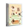 Cute A5 Animal Loose-Leaf Notebook with Detachable Metal Rings - Instagram-Worthy for Students
