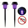 Solar Powered Insect Lawn Light Waterproof LED Mosquito  Light Solar Bug Zapper  Garden Patio