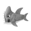 Adult Shark Hat Costume Props Headwear Plush Headgear with Eye and Tooth Styling for Halloween Cosplay Theme Party Wear