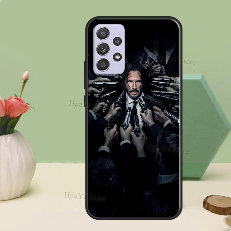 

John Wick Case For Samsung A54 A34 A24 A14 A51 A71 A12 A22 A32 A52 A72 A73 A33 A53 A13 Back Cover Samsung A52S 5G