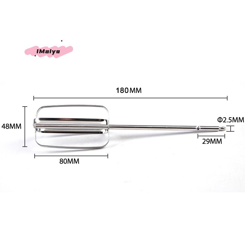 M-Stainless Steel Egg Beater/Beater Whisk For Kenwood HM520/Tefal Handheld Mixer Electric Mixer Replacement Attachment Kitchen