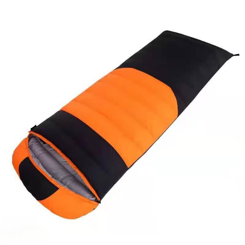 Lishen Thickened Outdoor Down Sleeping Bag 210x80cm жёлтый