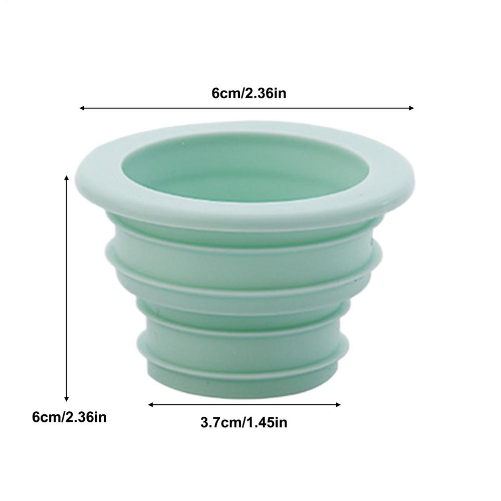 Silicone Bathroom Sewer Seal Ring Kitchen Sink Sewer Pipe Plug Washing Machine Anti-odor Leakage Floor Drain Connector Stopper
