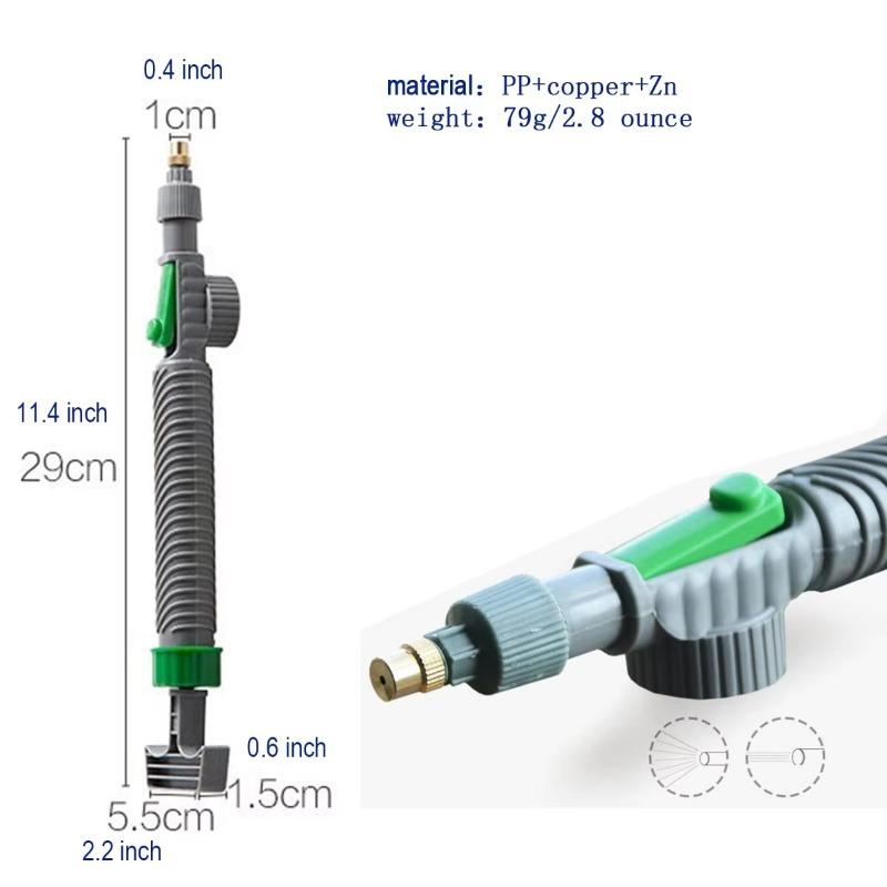 Air Pump Manual Sprayer High Pressure Adjustable Drink Beverage Bottle Spray Head Nozzle Home Garden Watering Tool Sprayer Tools