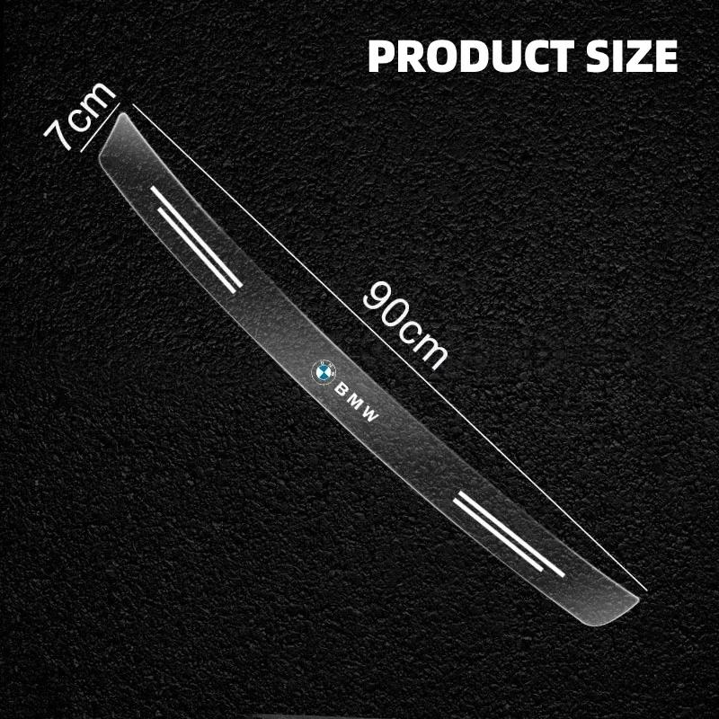Car Trunk Rear Guard Bumper Transparent Protector Sticker For BMW M M3 M5 M6 X3 E46 E90 E39 F10 F20 F30 G20 E60 E36 E34 X6