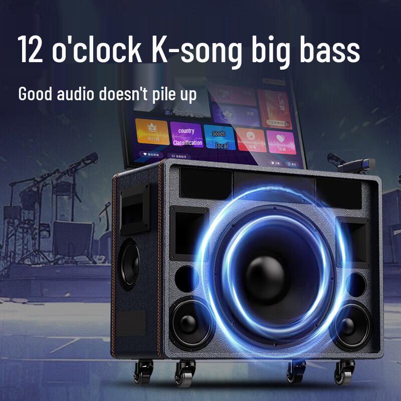 Sansui Q129 Portable KTV Bluetooth Speaker System