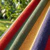 Portable hammock with straps is suitable for backyard porches and indoor/outdoor use