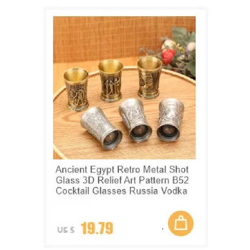 The Revenant Samme Stil Vinglas Oldtidens Egypten Mytologi Relieff Kunst Kobber Snapseglas B52 Cocktail Rusland Sikkim Spiritus Kugle Kop