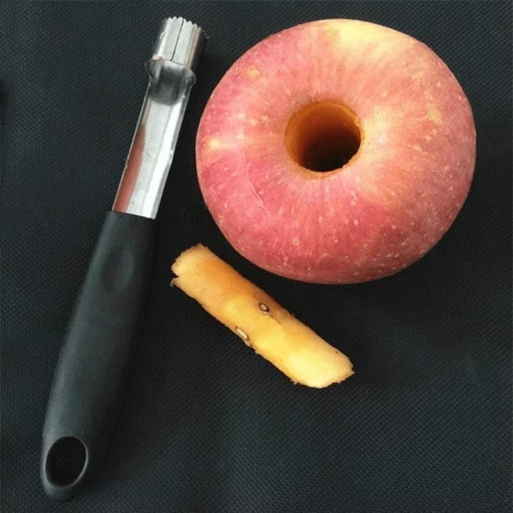 2pcs Stainless Steel Fruit Corer Plastic Handle Core Remover Tool Fruit Core Remover  Kitchen