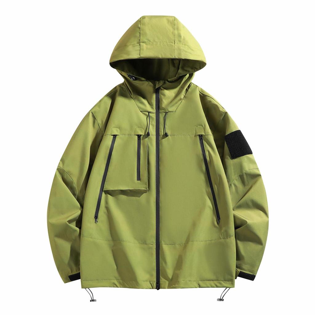 Casual And Fashionable Versatile Workwear Jacket Men'S Hooded Jacket