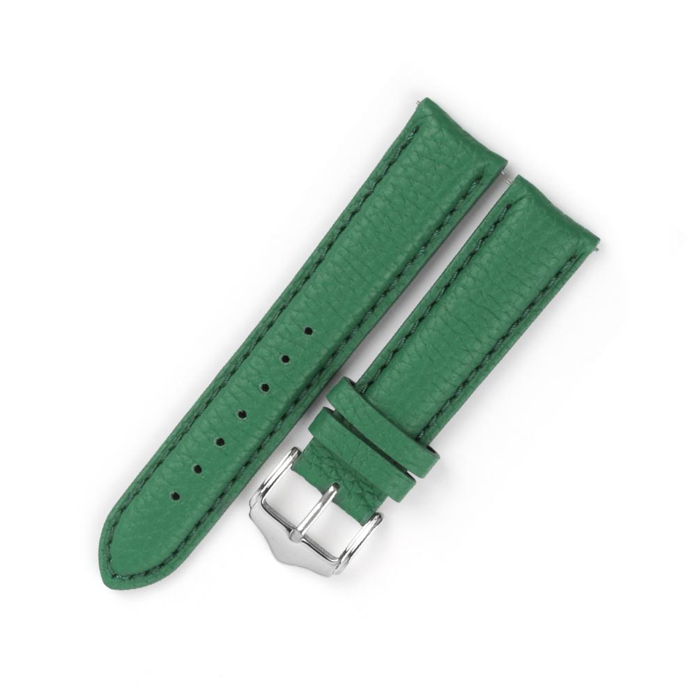 Litchi Pattern Soft Leather Watch Band Bracelet 18mm 19mm 20mm 22mm Cowhide Watchband Replacement Wrist Straps Accessories