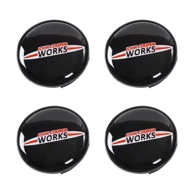 4Pcs 54mm 56mm Car Wheel Center Hub Cap Rim Cover For Bmw Mini Cooper S JCW One R56 R60 R61 F54 F55 F56 F60 Clubman Countryman