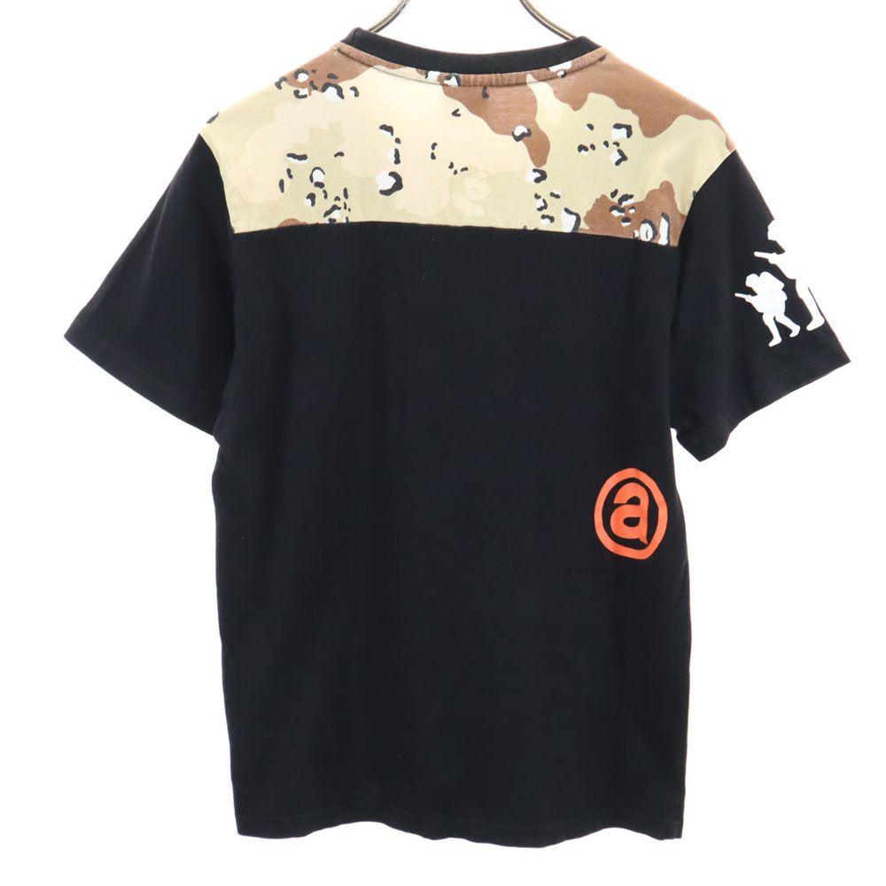 A BATHING APE Short sleeve T-shirt S black Men's Used