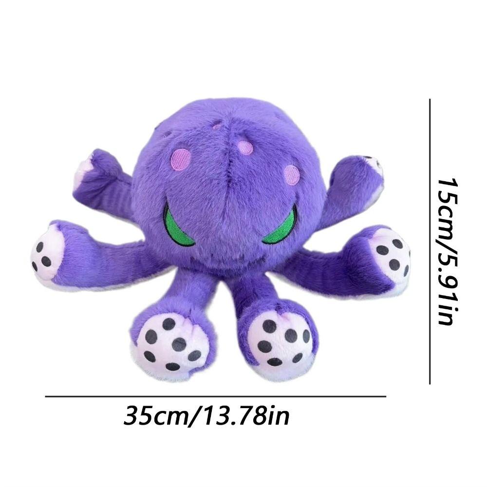Realistic Halloween Octopus Plush Toy PP Cotton Octopus Stuffed Animal  Birthday Parties