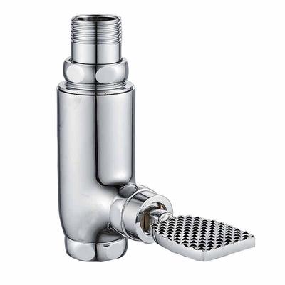 Xingongpai Brass Vertical Foot Pedal Urinal Flush Valve