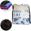 Lustige Make Earth Flat Again Grafik 100% Baumwoll-T-Shirts Herren Damenmode Lässiges T-Shirt Locker Übergroß Streetwear T-Shirt