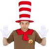 Dr Cat Seuss In The Hat Cosplay Set With Bow Tie Gloves For Costume Christmas