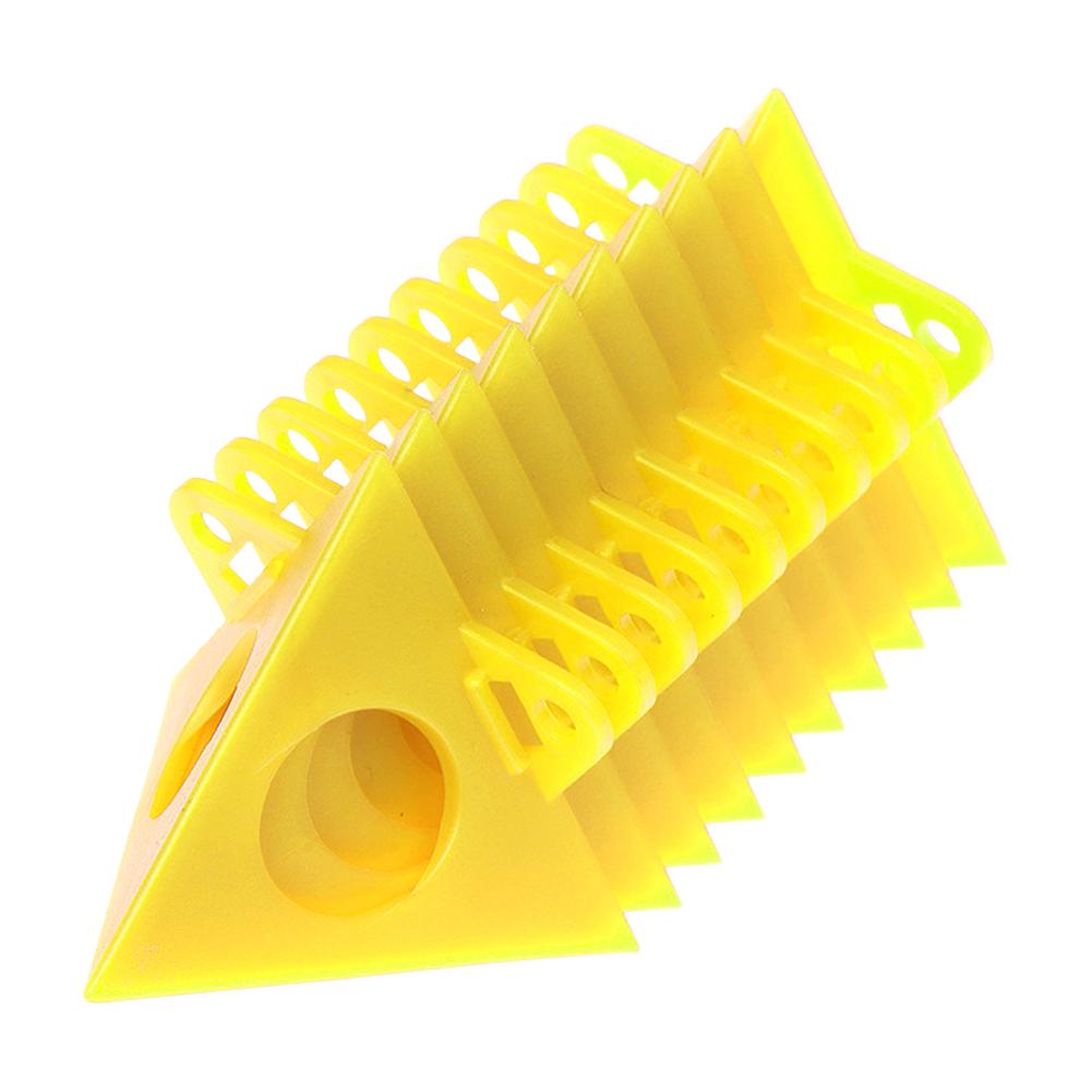

10pcs Triangle Stands Paint Tool Non-slip Portable Pyramids Rack Cabinet Doors Blinds Furniture Supplies Woodworking Accessories
