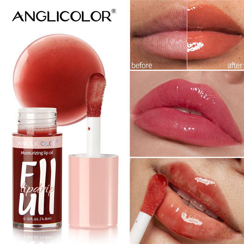 

Moisturizing Lip Oil: Nourishing, Transparent & Plumping Gloss Standard