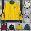 Jachetă lungă unisex rezistentă la vânt Palton sport retro Antrenament de fotbal Îmbrăcăminte casual de exterior Toamnă Iarnă