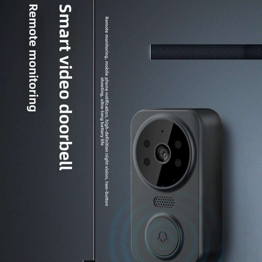 Electronic Cat Eye Visual Intercom Doorbell Night Vision Smart Home Door Bell  Household