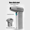 2025 Mini Turbo Jet Fan 140000RPM Brushless Motor Adjustable wind speed Handheld Duct Fan 52M/S Turbo Fan with Power Display