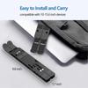 Adjustable Laptop Stand, Foldable Ventilated Cooling Notebook Stand For Macbook Pro/air, Hp, More 10-15.6laptops