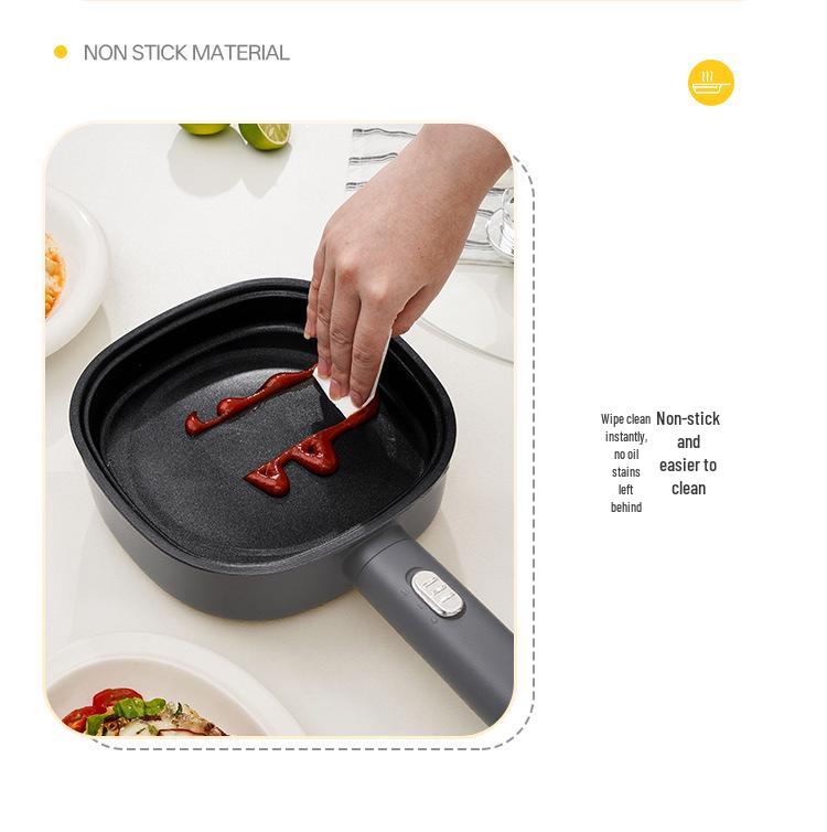 Compact Non-Stick Electric Griddle & Waffle Maker