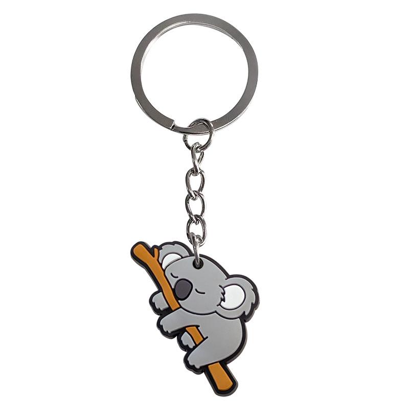 Cute Crocodile & Koala Animal Keychain Pendant for Backpacks