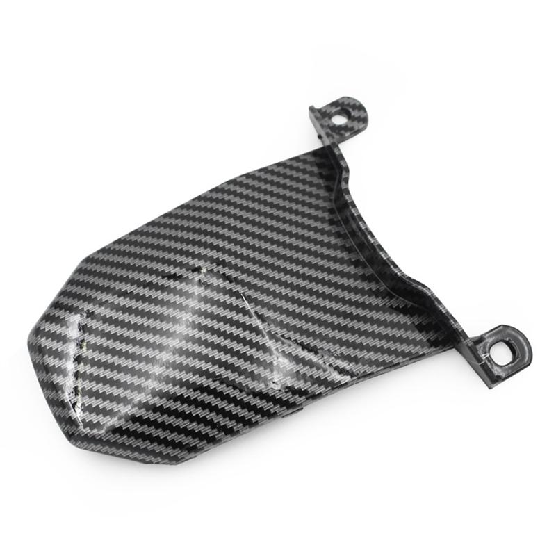 A28G-Motorcycle Under Seat Panel Side Cover Rear Cowl Panel Fairing Cover For  MT-07 FZ-07 2012-2017 Carbon Fiber Pattern