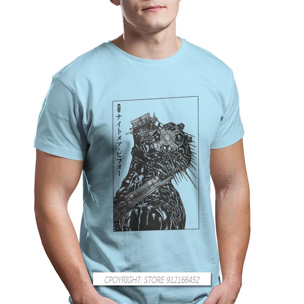 Dorohedoro Caiman Nikaido Shin Manga Anime Stoff T-Shirt Weiß Klassisches T-Shirt Übergröße Herren Kleidung Neues Design Großer Ausverkauf