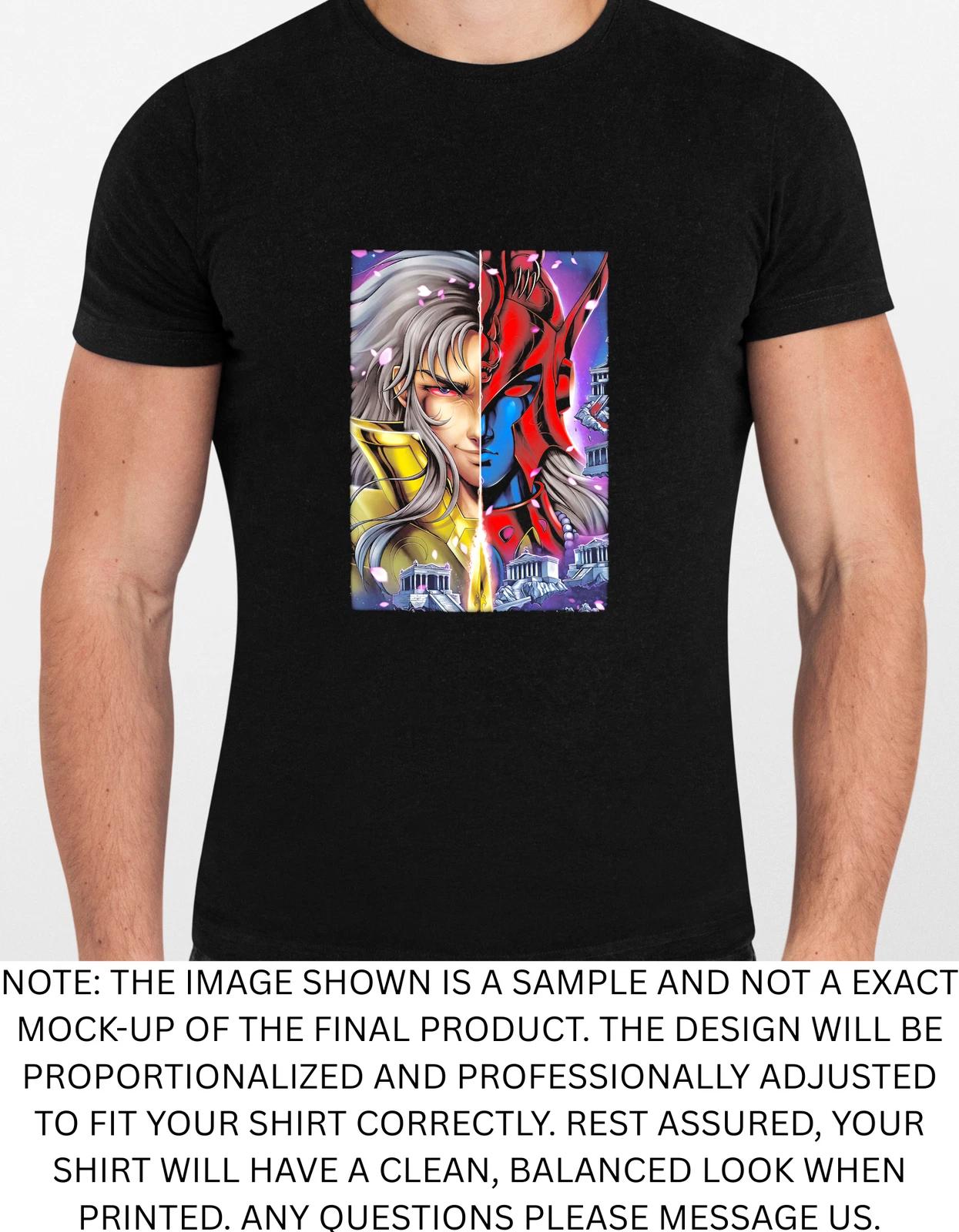 Men s and Women s T-shirts Gemini Saga Graphic XXXL