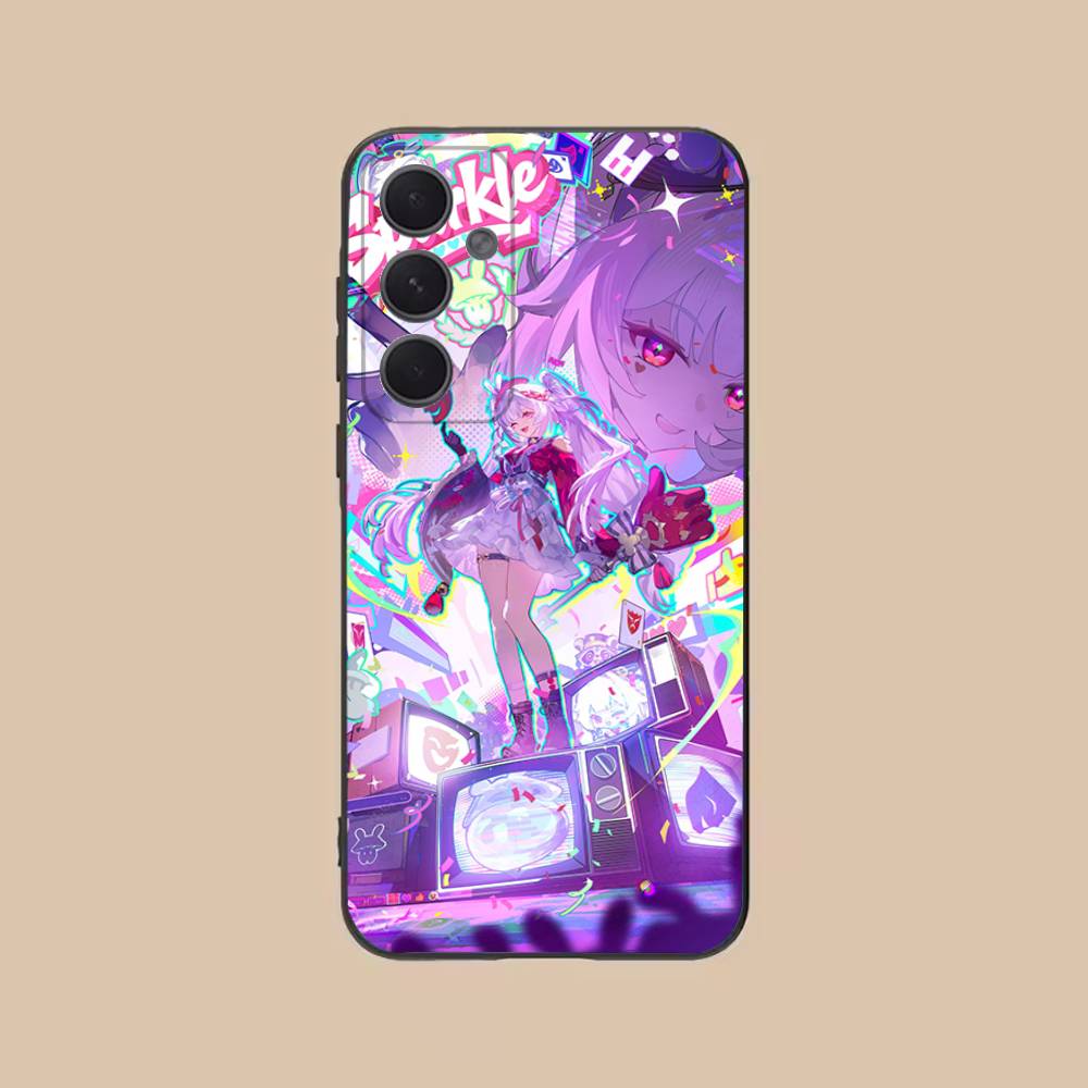 

Чехол для телефона Sparxie Star Rail для Samsung S25,24,21,22,23,20,S30,Ultra,Plus,Fe,Lite,Note,5G Черный Мягкий SamsungS21plus