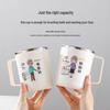 304 Stainless Steel Cartoon Antibacterial Mouthwash Cup for Kids - Durable and Mildew-Resistant