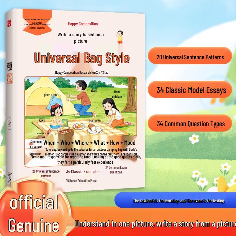 Primary Chinese Picture Composition Guide (Grades 1-2)