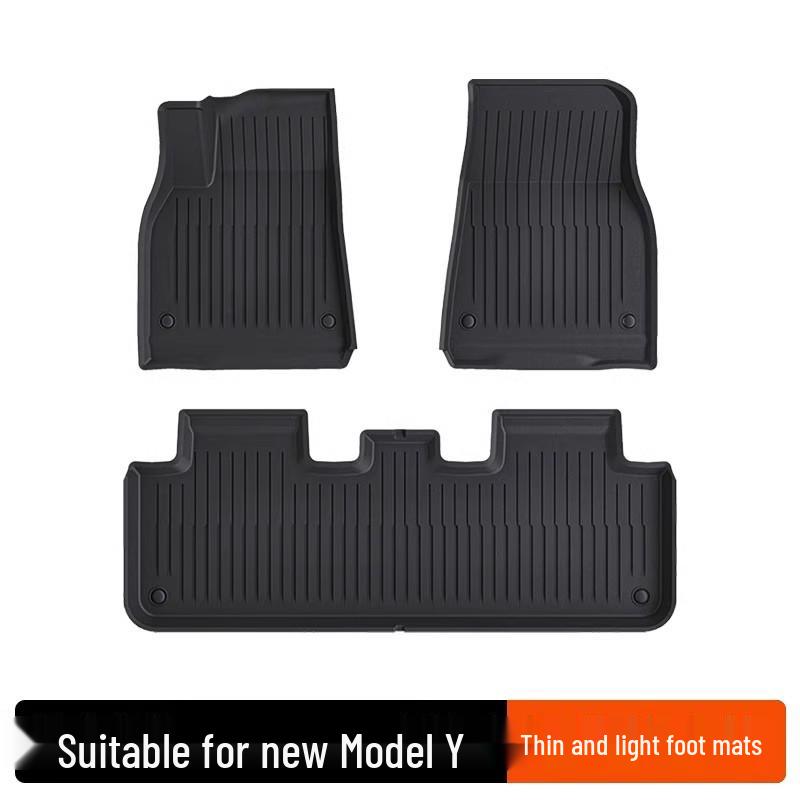 Full Coverage Floor Mats for Tesla Refreshed Model Y/YL - TPE Accessories