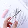 Portable Girl Gift Kawaii Novelty Stainless Steel Cat Paw Scissors Folding Design Hand Scissors